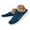 Dark Blue, variant on Mules for Women Men Breathable Mesh Slippers Slip on Non-Slip Slides Comfort Sandals