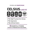 thumbnail image 4 of CELSIUS Sparkling Grape Rush, Functional Essential Energy Drink, 12 Fl Oz Pack of 24, 4 of 5