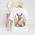 thumbnail image 6 of Kangaroo Graphic Unisex 100 Cotton Vintage Animal Artwork Tee 1, 6 of 8