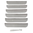 thumbnail image 3 of Valterra Bug Screen - RV Appliance A10-1313VP Refrigerator Vent; 8.1 Inch Length x 1.5 Inch Width; Stainless Steel; Package Of 6; With Plastic Ties; With Retail Package, 3 of 5