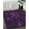 thumbnail image 2 of Ahgly Company Indoor Rectangle Patterned Purple Jam Purple Area Rugs, 2' x 4', 2 of 6