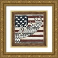 thumbnail image 1 of Shamp, Cindy 20x20 Gold Ornate Wood Framed with Double Matting Museum Art Print Titled - Moose, 1 of 4