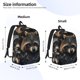 thumbnail image 2 of Fotbe Tribal Style Raccoon Mochila de Lona con Estampado, Mochila Duradera, Mochila Versátil de Alta Calidad, Mochila Compacta Vintage-Medium, 2 of 5