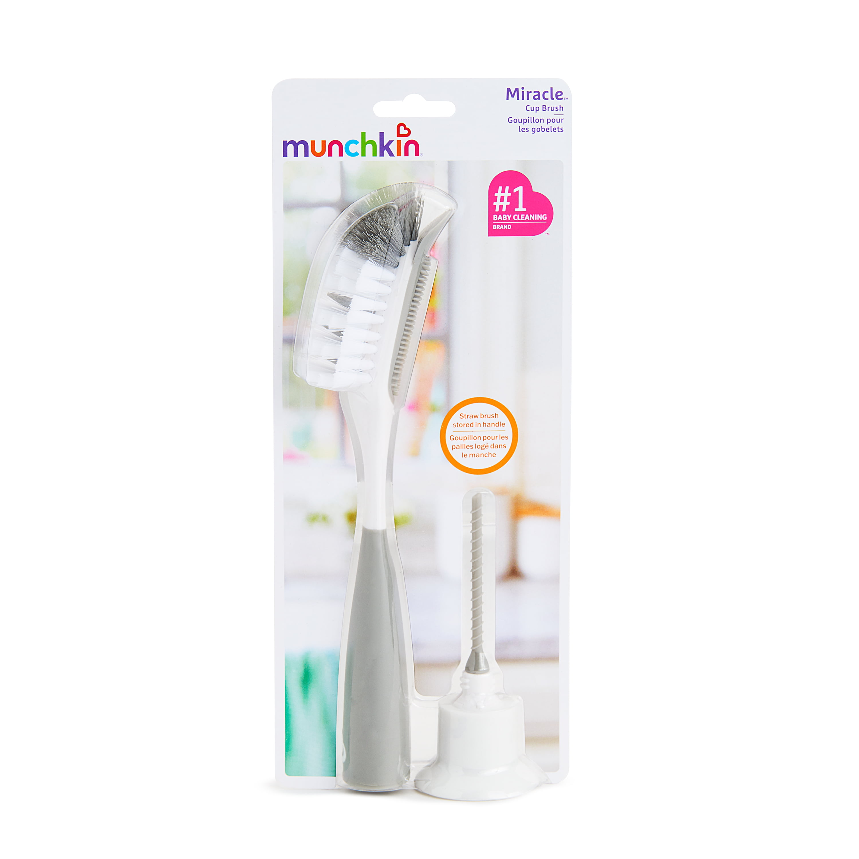 Munchkin Miracle Dual Sided Cup and Bottle Brush