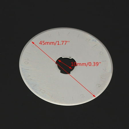 blade rotary 5pcs 45mm patchwork cutter fabric cut leather paper