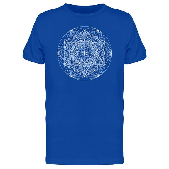 Star With Infinite Shapes Design Tee Men's -Image by Shutterstock