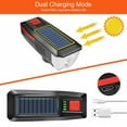 thumbnail image 4 of Solar Powered Light USB Rechargeable LED Bicycle Headlight Bike Front Lamp+Horn, 4 of 10