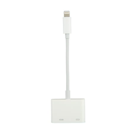 - Lightning To HDMI Digital AV TV Cable Adapter Sync Data Cable For iPad iPhone X 8 7 6 Plus