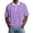 Purple, variant on Guluxicc Golf T Shirts for Men Half Zip Short Sleeve Business Causal Shirts Classic Fit Summer Casual Outfit