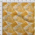 thumbnail image 3 of oneOone Rayon Ucla Gold Fabric Triangle Geometric Sewing Material Print Fabric By The Yard 56 Inch Wide, 3 of 5