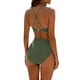 thumbnail image 4 of Trajes de baño para mujer, moda de primavera para mujer, conservador, color sólido, estilo falda, conjunto de traje de baño con abertura, trajes de baño para mujer, trajes de baño para mujer, traje de, 4 of 5