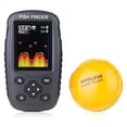 thumbnail image 1 of Portable Rechargeable Fish Finder Wireless Sonar Sensor Fishfinder Depth Locator with Fish Size ,Easy to Use, 1 of 6