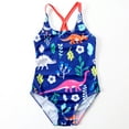 thumbnail image 2 of Edvintorg Swimsuit for Girls Cute Print Adjustable Bathing Suits One Piece Swimsuits Bikini 3-8 Years Children's Swimwear for Girl, 2 of 4