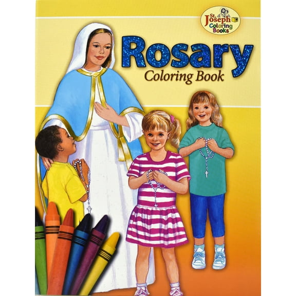 Rosary Coloring Book, (Paperback)