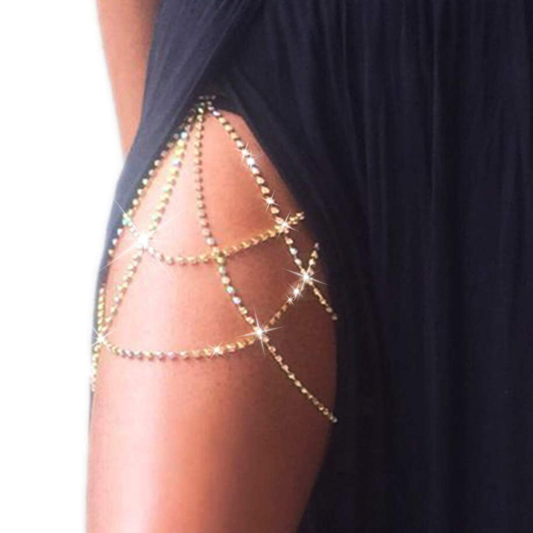 Trendy Jewelry Necklace Sequins Tassel Body Chain Bikini Summer Beach Jewelry 