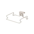 thumbnail image 6 of mDesign Metal Over Cabinet Door Trash, Recycled Shopping Bag Holder Rack - Satin, 6 of 6