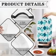 thumbnail image 4 of HELLHERO Square Geometric Patterns Kitchen Blender Dust Covers for Polyester Protective with Easy to Clean, 4 of 6