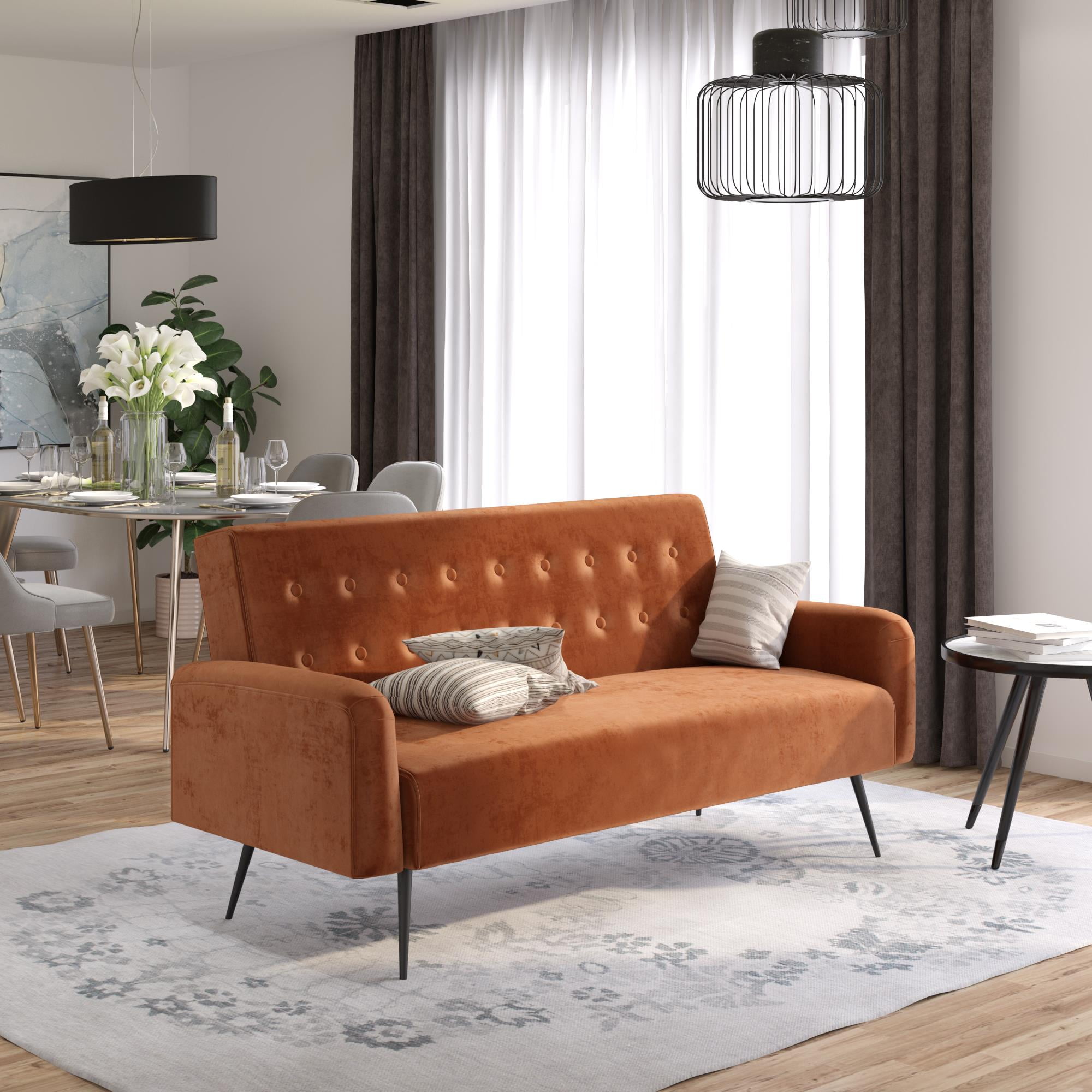 Z by novogratz stevie futon convertible sofa bed couch deals
