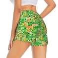 thumbnail image 3 of Disketp St Patrick's Day6 Print Women's Shorts Workout Shorts for Athletic Gym Running Shorts with Phone Pockets, 3 of 8
