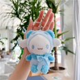 thumbnail image 1 of Personalizado 12cm Sanrio Kuromi My Melody Cat Pc perro Hello gatito llavero Anime figura de felpa colgante accesorios animales juguetes de peluche, 1 of 4