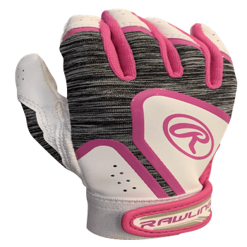 Rawlings Tball Batting Glove, Pink (Ages 3-6)