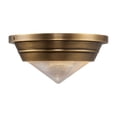 thumbnail image 5 of Alora Lighting FM348010PNOP Willard 11" Wide Flush Mount Ceiling Fixture - Polished Nickel, 5 of 5