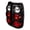 Black, variant on Altezza Tail Light for 03 to 06 Chevrolet Silverado, Smoke - 10 x 12 x 18 in.