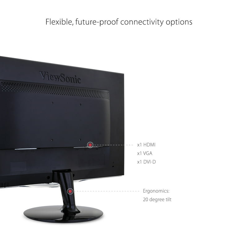 ViewSonic VX2452mh, 24 Full HD Monitor