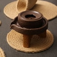 thumbnail image 3 of FUEENIRVA 1 Pc Linen Cup Insulation Pad for Teahouse Dining Table Light Brown, 3 of 8