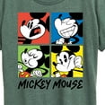 thumbnail image 3 of Disney - Mickey Colorblock - Women's Short Sleeve Graphic T-Shirt, 3 of 5