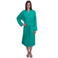 thumbnail image 1 of TowelSelections Women's Robe, Fleece Cotton Terry-Lined Water Absorbent Bathrobe, 1 of 1