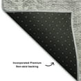 thumbnail image 3 of Addison Rugs Mayfield Washable Transitional Stripes Silver Rectangle Rug, 9' x 12', 3 of 6
