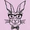 thumbnail image 3 of CafePress - Cute Hipster Easter Bunny T Shirt - Women's Nightshirt, 3 of 4