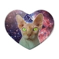 thumbnail image 1 of Sphynx Space Cat Heart Acrylic Fridge Refrigerator Magnet, 1 of 4