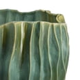 thumbnail image 3 of Benjara Esam Decorative Planter- Textured Ceramic Body- 19" Dark Blue, 3 of 6