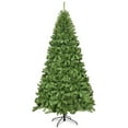 thumbnail image 1 of Costway 7.5Ft Unlit Hinged PVC Artificial Christmas Tree Premium Spruce Tree w/1346 Tips, 1 of 10
