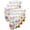 Birthday, variant on Clean Cubes 13-Gallon Pop-Up Trash Bins, 6-Pack, White – Disposable, Collapsible, with Fitted Trash Bags