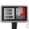 thumbnail image 4 of XtremepowerUS 600 lb Capacity Digital Foldable Floor Design Gray Bench Scales, 4 of 7