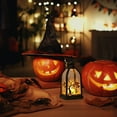 thumbnail image 2 of Battery Operated Halloween Lanterns Outdoor with Pumpkin Skull Witch and Ghost Hand Designs Portable LED Lights with Handle for Indoor Outdoor Halloween Decor Party Favors and Night Light, 2 of 4