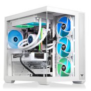 Thermaltake LCGS View 7897XS-380 Gaming Desktop (AMD Ryzen(tm) 7 7800X3D, ToughRam 32GB DDR5 6000MT/s RGB Memory, AMD Radeon(tm) RX 9070 XT, 1TB NVMe M.2, WiFi, Windows 11) V38S-B650-97X-LCS