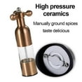 thumbnail image 3 of Pepper Grinder Salt Shaker, Kitchen Stainless Steel Salt Pepper Grinders Hand-made Adjustable, 3 of 5