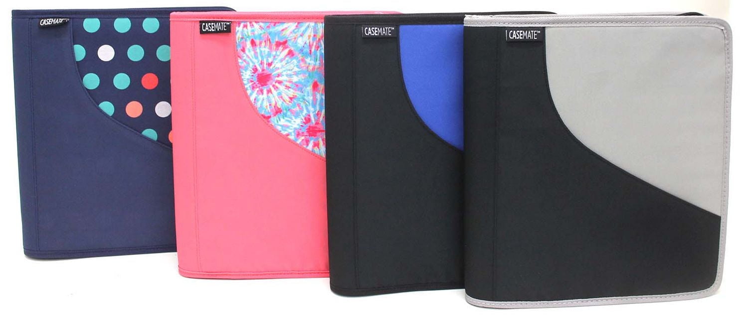 Casemate 1.5" 3 Ring Curve Pocket Zippered Binder