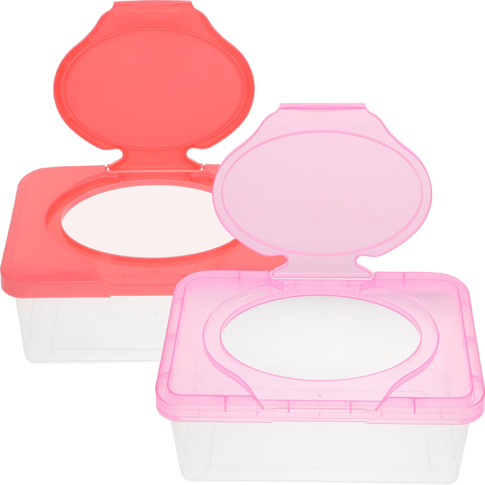 2Pcs Portable Wipes Dispenser Wipes Box Baby Wipes Dispenser Wipes