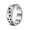 Silver, variant on Men's Stainless Steel Hexagon Dice Biker Signet Ring Racing Street Style Geometric Slanted Minimalist Band Edgy Statement Jewelry Silver Plated Size 7