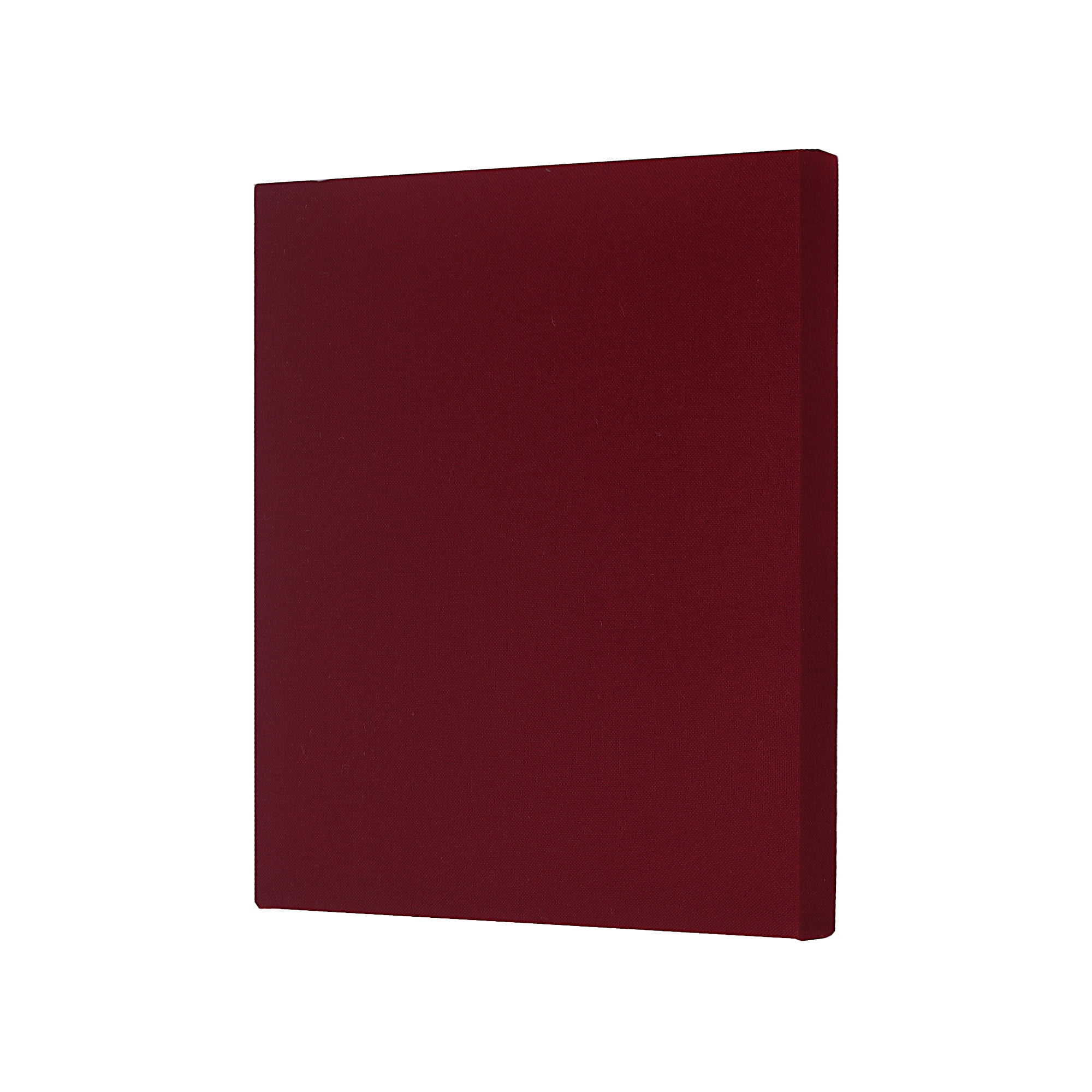 ATS Acoustics Tackable Acoustic Panel 24" x 24" x 2" Sound Absorbing Professional Studio Quality Tack Board Wall Panel (Claret)