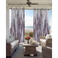 thumbnail image 3 of Purple Vintage Blackout Curtains 90 Inch Length 2 Panels Set for Living Room Bedroom, Striped Painting Retro Abstract Art Privacy Window Treatment Thermal Insulated Black Out Drapes 52"x90", 3 of 8