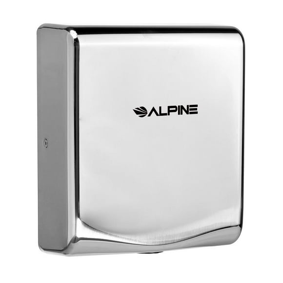 Alpine Industries Sèche-mains Électrique Automatique à Grande Vitesse Chromé Commercial