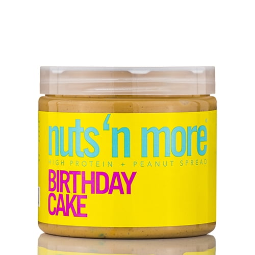 Nuts 'N More Birthday Cake High Protein Peanut Spread 16 oz (454