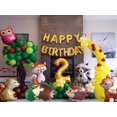 thumbnail image 4 of Set de 4 Globos de Animales de Safari en la Jungla LHOAVWE de 25", 4 of 7