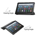 thumbnail image 3 of Dteck Case for All-New Amazon Kindle Fire HD 8 & 8 Plus Tablet (12th Generation/10th Generation, 2022/2020 Release) 8", Slim Folding Stand Cover with Auto Wake/Sleep,Black, 3 of 8